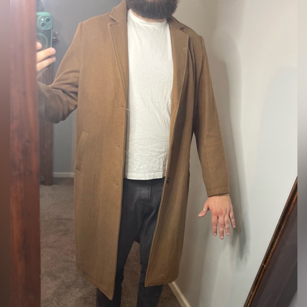Men's Brown Overcoat